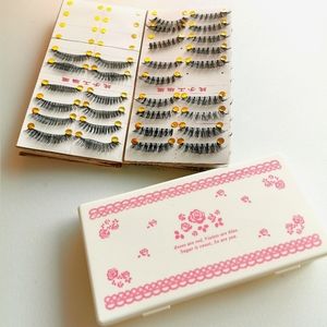 78 PAIRS false lashes with storage container